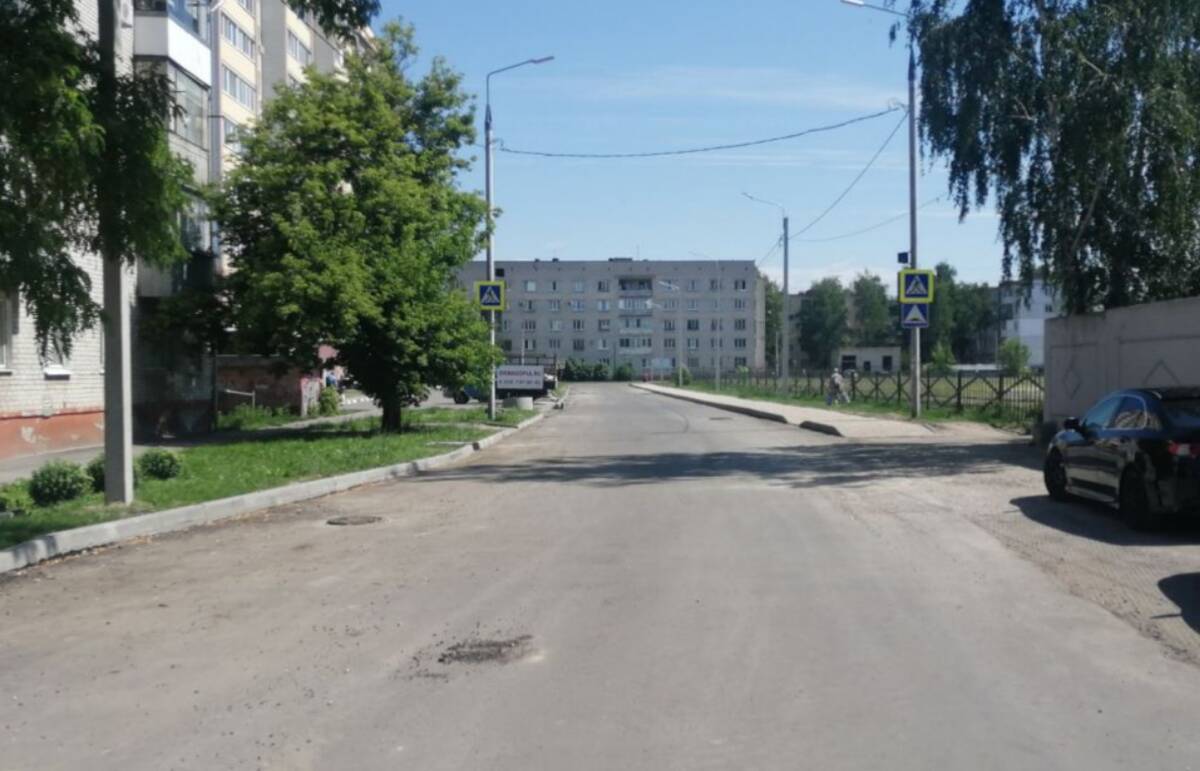 В Брянске ремонтируют улицы Одесскую и Орловский тупик