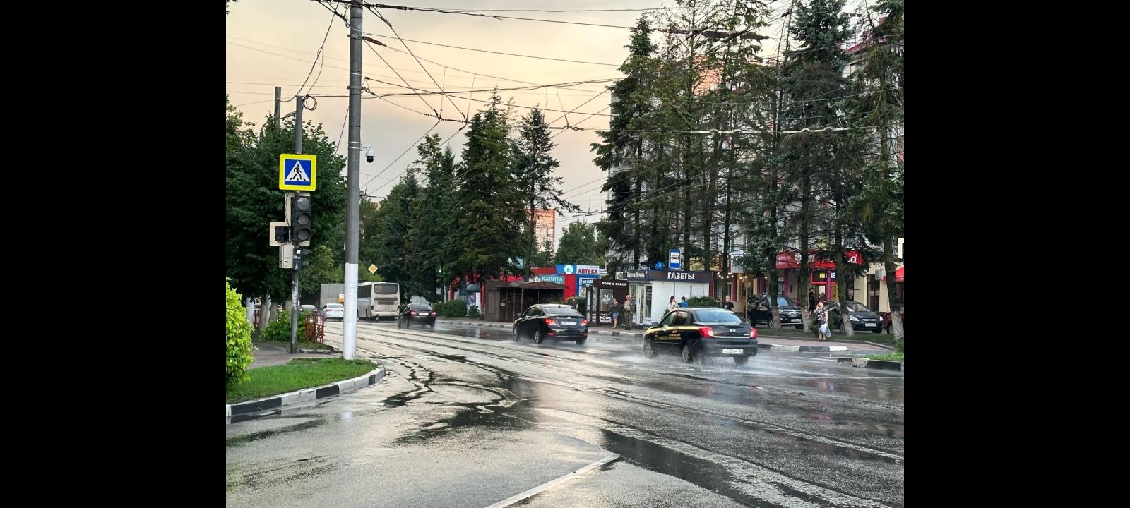 В Советском районе Брянска после дождя перестали работать светофоры