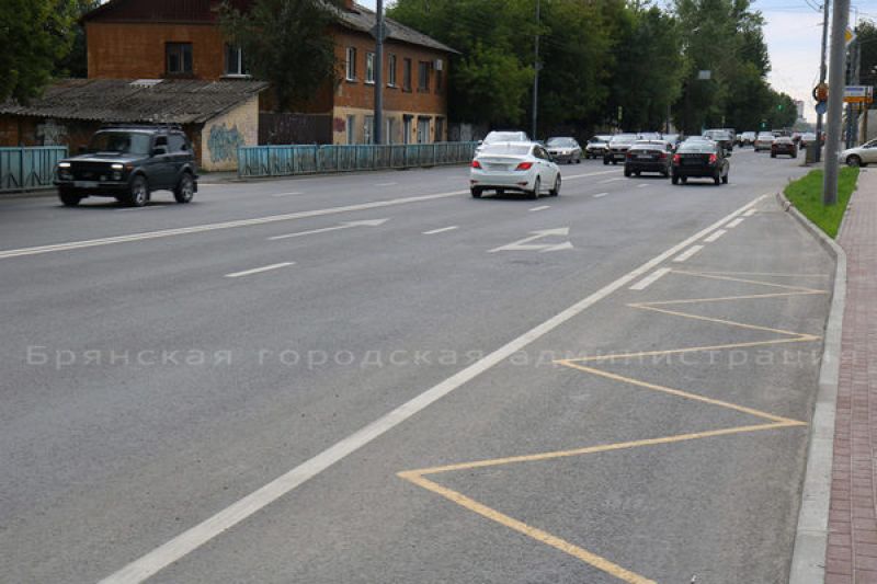В Брянске завершился комплексный ремонт проспекта Станке Димитрова