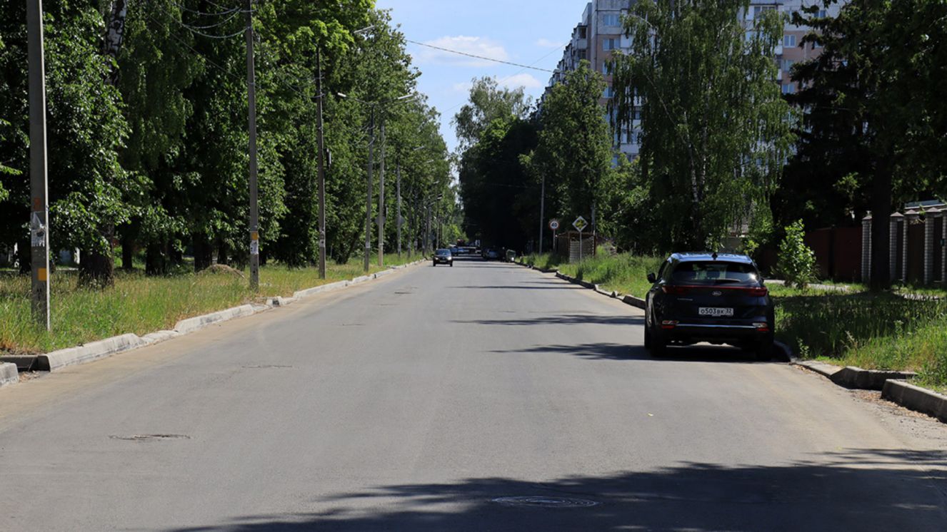 В городе Брянске завершился капремонт улицы Медведева