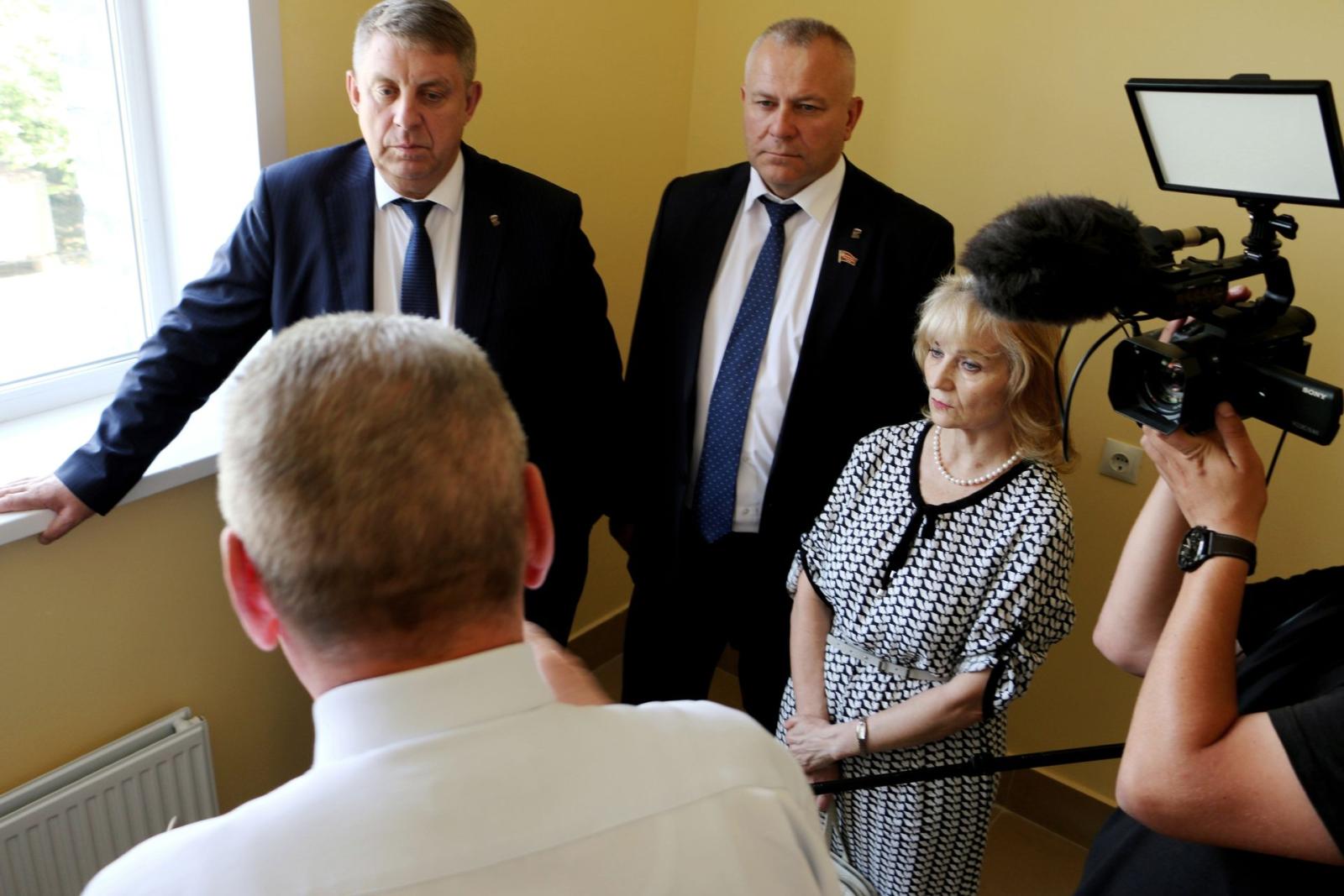 Брянский губернатор проверил ход капремонта госпиталя для ветеранов и участников СВО