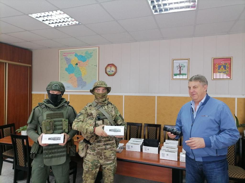Брянский губернатор Александр Богомаз передал партию спецсредств для пограничников