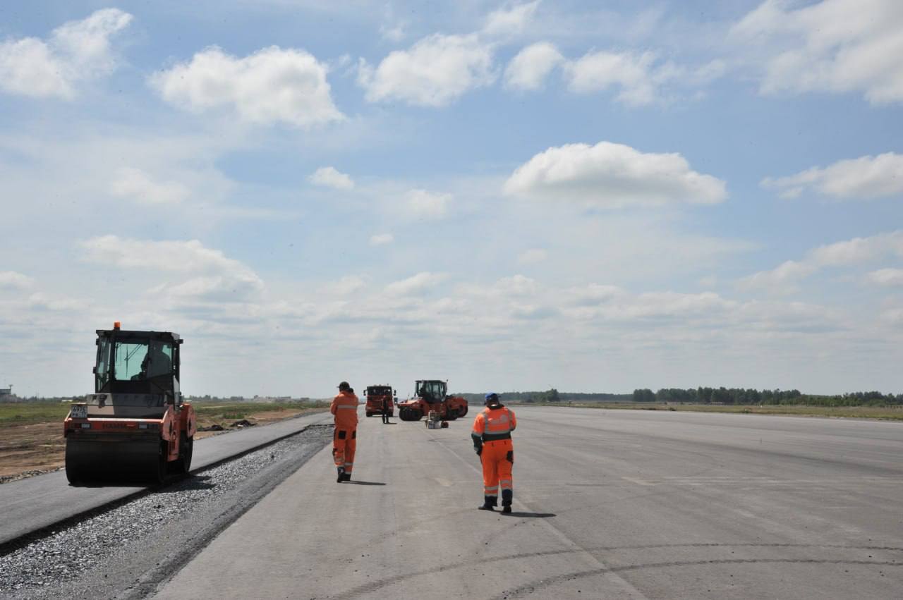 В Брянске в настоящее время активно идет реконструкция аэропорта
