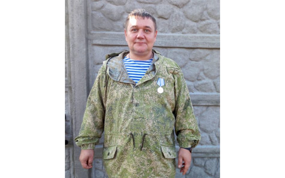 Медалью «За отвагу» награжден доброволец СВО Михаил из Навлинского района Брянской области