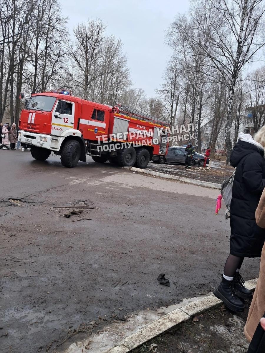 В Брянском профессиональном-педагогическом колледже 16 марта загорелся спортзал