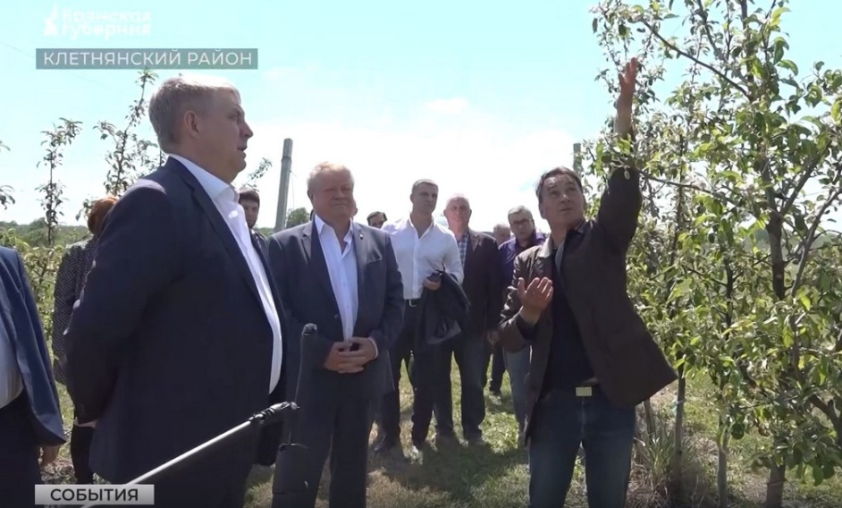 На предприятии «Брянский сад» побывал глава Брянской области Александр Богомаз