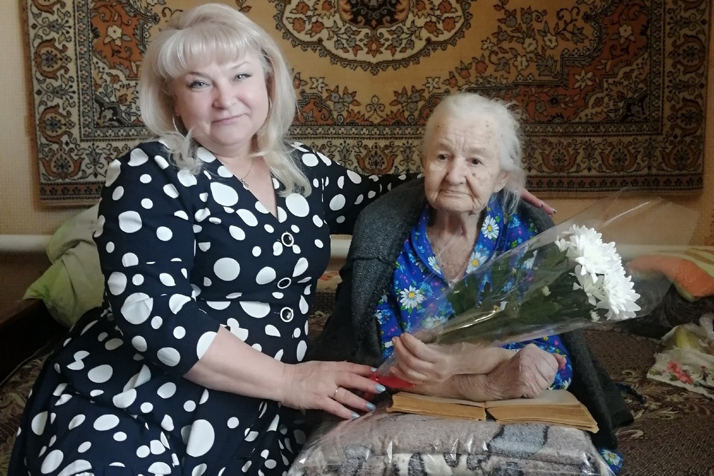 Жительница Брянска Мария Лукьянкина отметила 100-летний юбилей