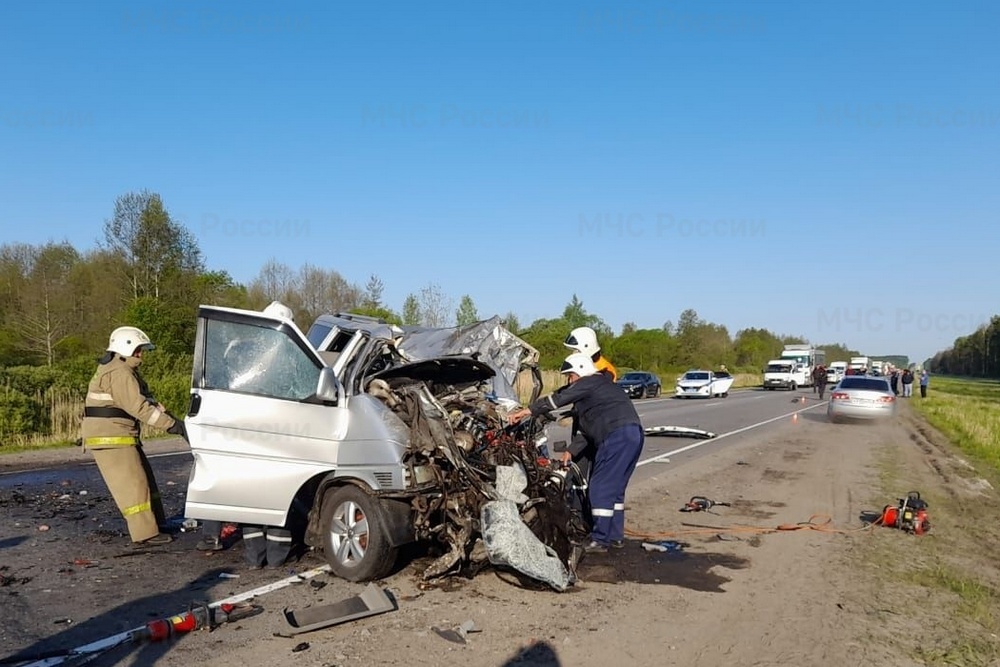 В Брянской области пострадавших в страшном ДТП пришлось вырезать из авто