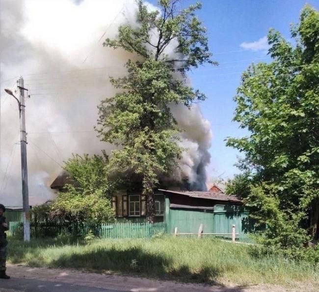 В сети появились фотографии обстрелянного села Хоромное в Климовском районе