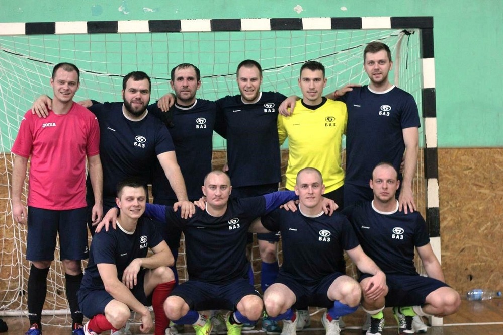 ФК «БАЗ» защищает честь Брянского автозавода в любительском чемпионате по мини-футболу