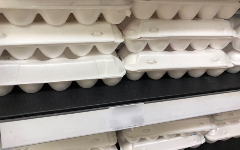 Куриные яйца в брянских магазинах подорожали из-за высокого спроса