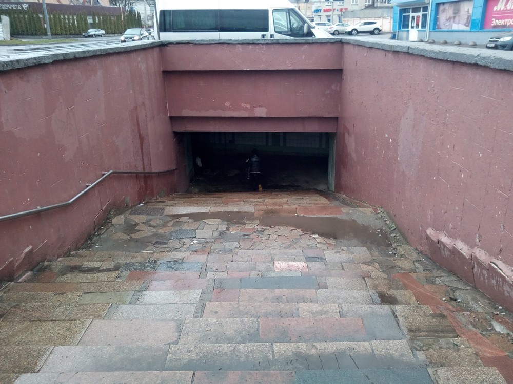 Подземный переход на «Полтиннике» в Брянске закроют до мая