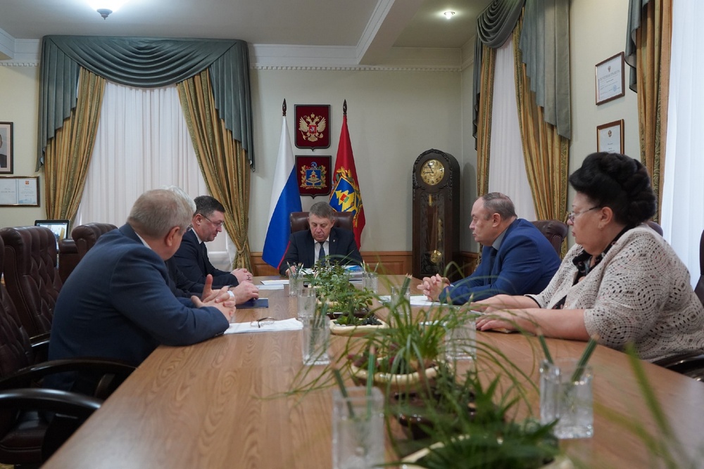 Брянский губернатор встретился с гендиректором АО «Транснефть — Дружба»