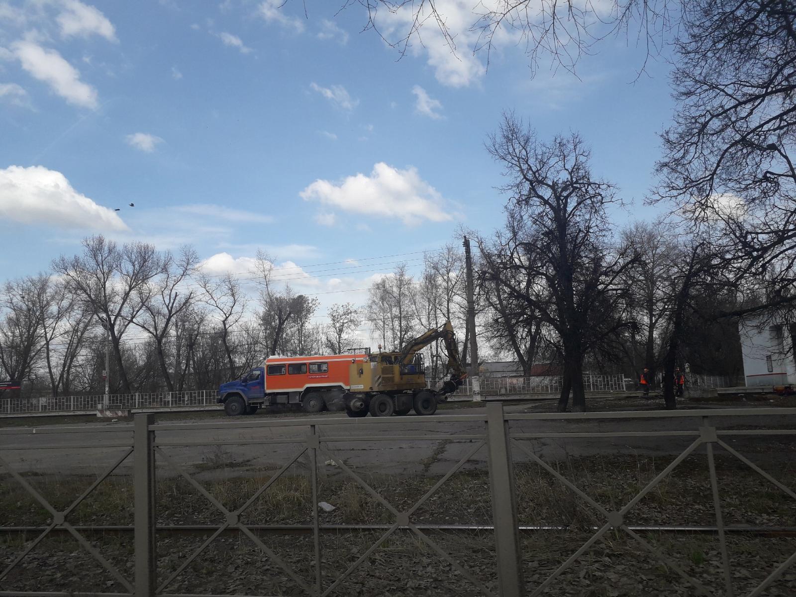 В Бежицком районе Брянска стартовал ремонт железнодорожного полотна на станции «Фасонолитейная»