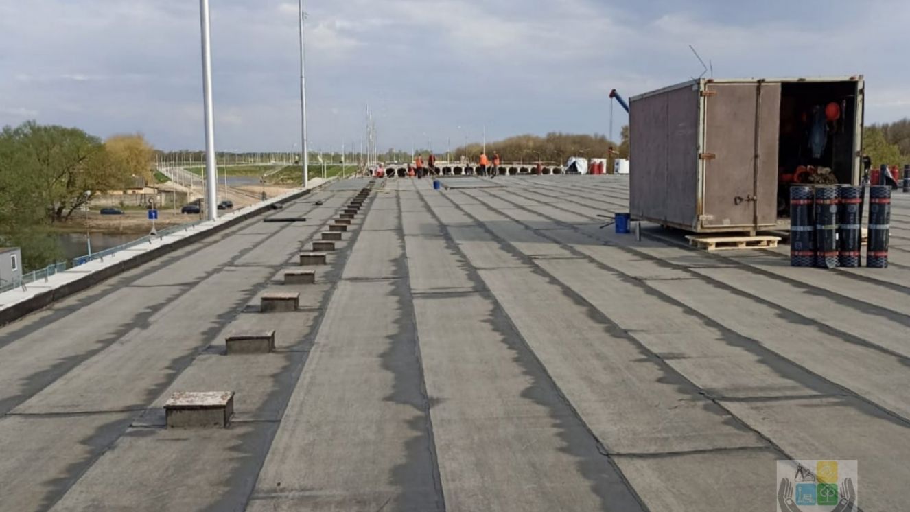 В Брянске продолжается строительство Славянского моста
