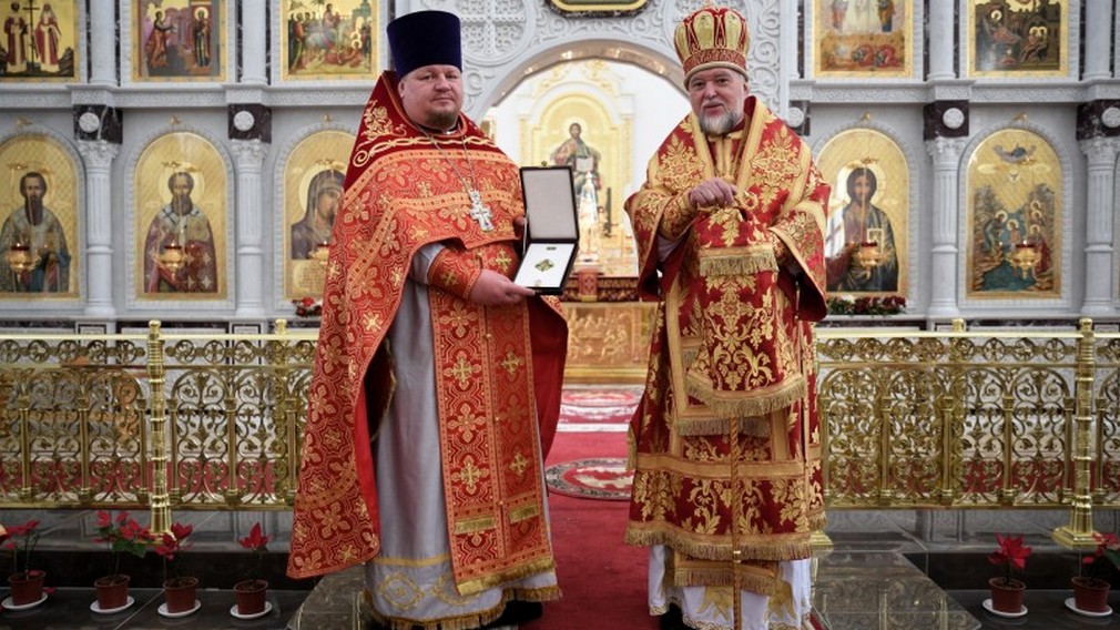 Орден Сергия Радонежского присужден секретарю Клинцовской епархии Василию Воликову.