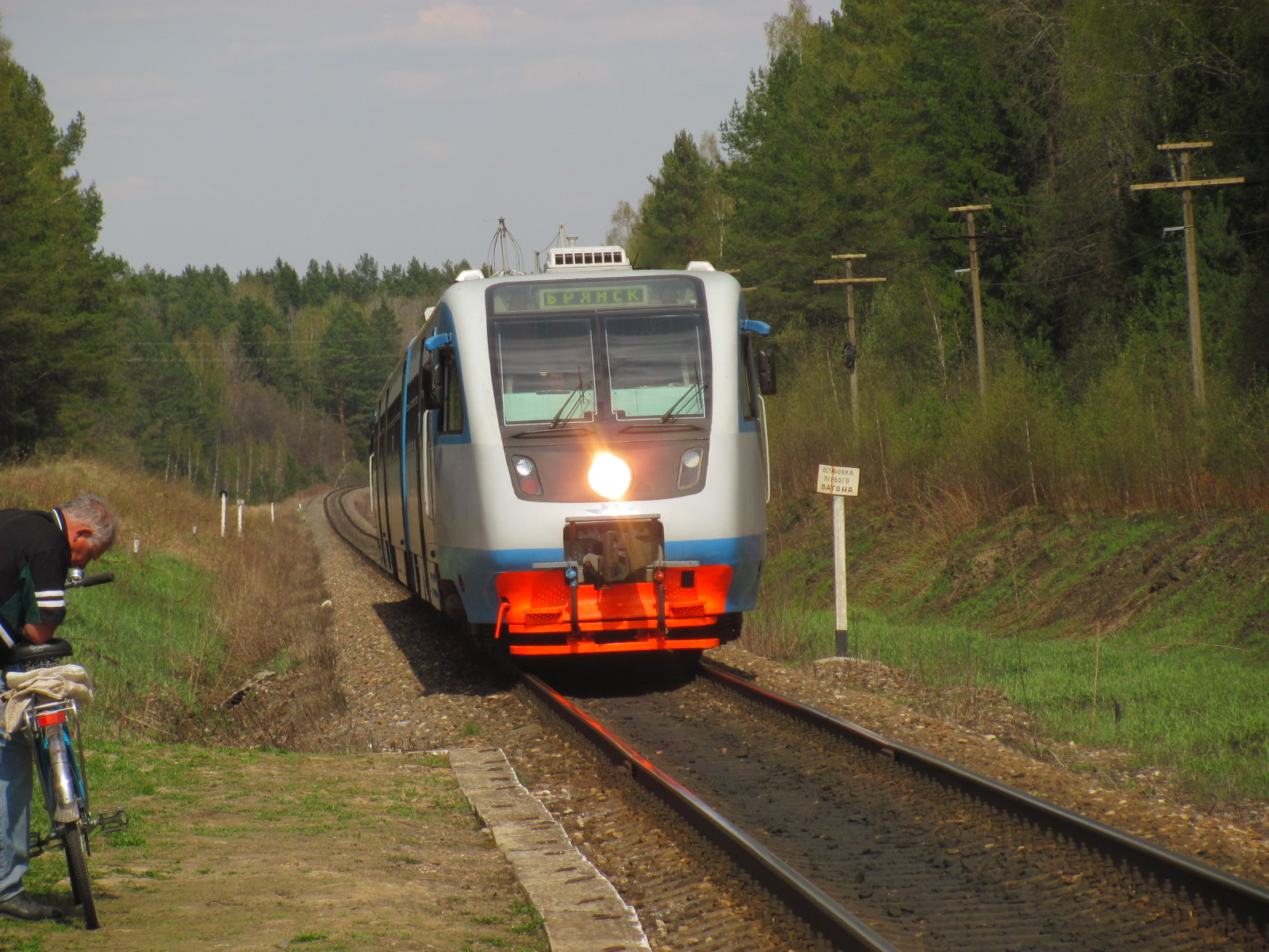В Брянской области 16 и 17 апреля изменится расписание двух пригородных поездов
