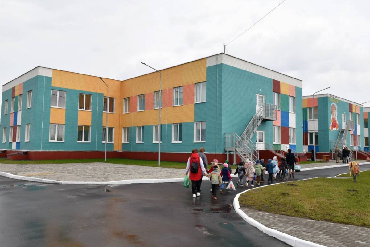В Почепе Брянской области открыли новый детский сад на 200 мест