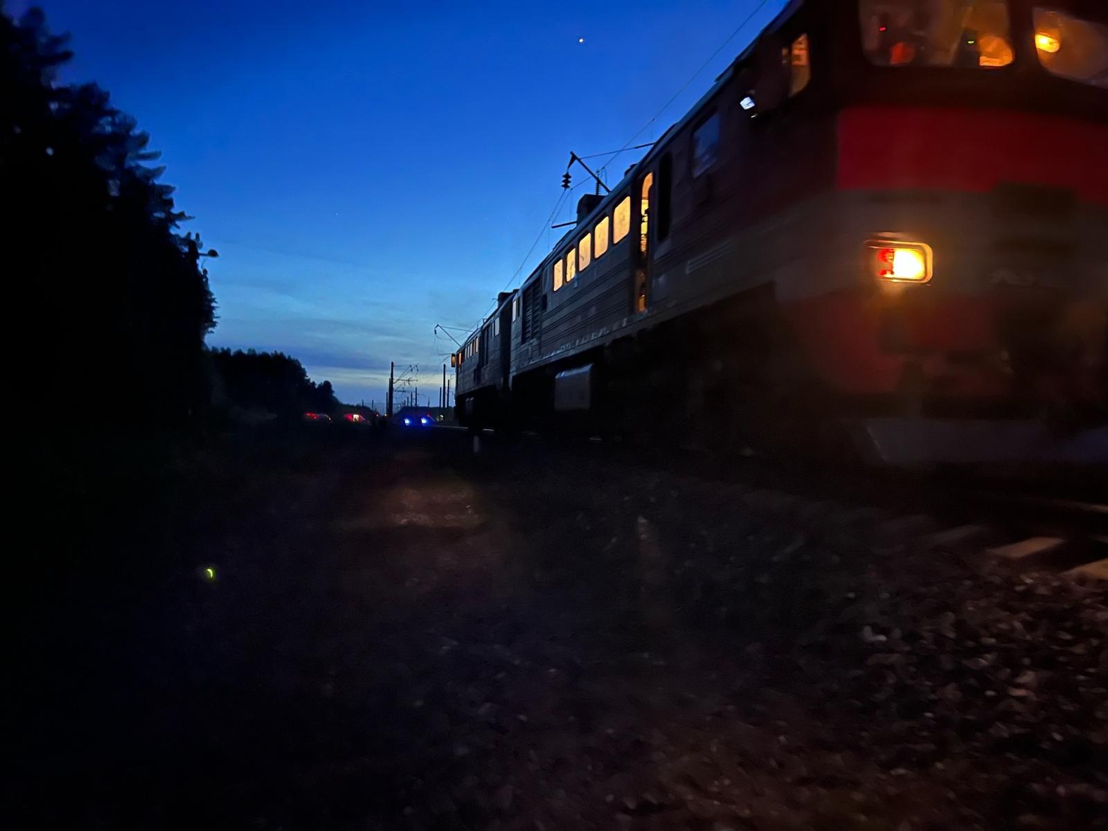 Под Брянском в результате взрыва с железной дороги сошли локомотив и почти 20 вагонов