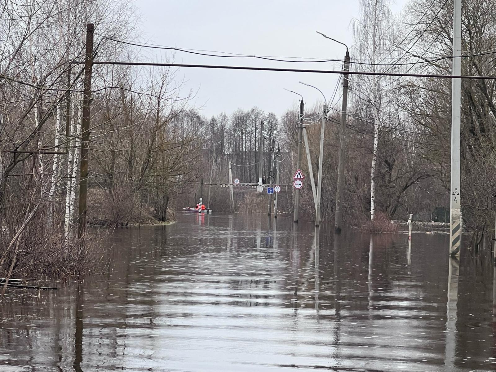 На территории Брянской области остаются затопленными из-за паводка 243 домовладения