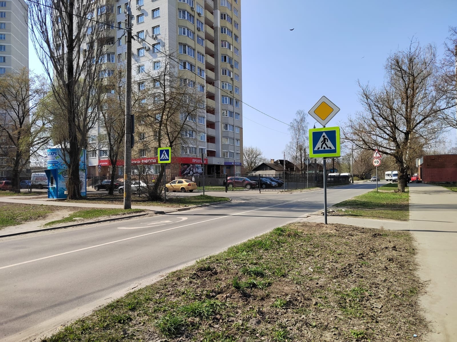 После ДТП с ребенком в Брянске сделали переход на улице Орловской