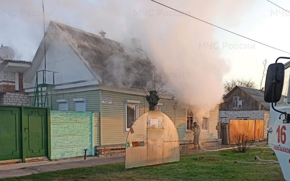 В Новозыбкове в сгоревшем доме обнаружили два трупа