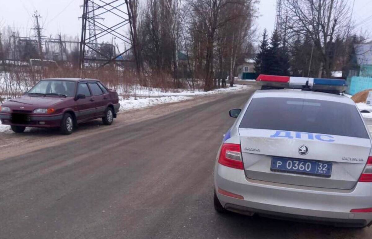 В брянском Новозыбкове сотрудники ДПС задержали пьяную 33-летнюю автоледи