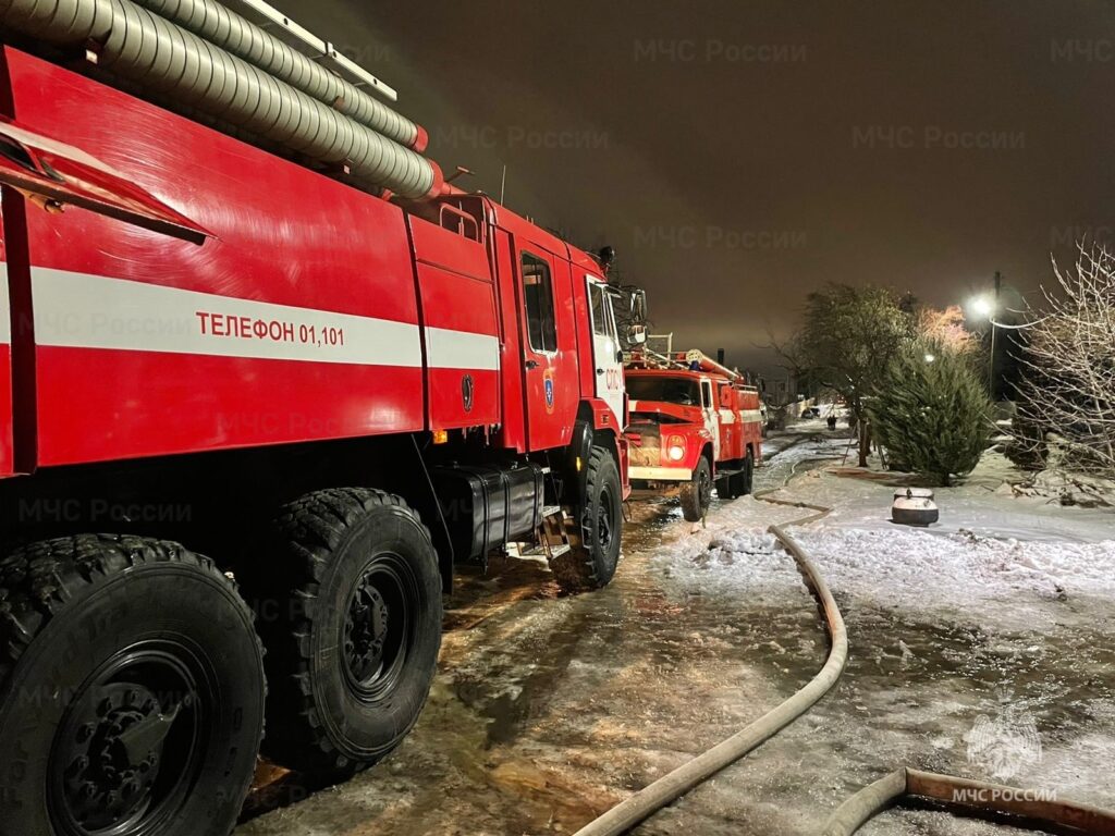 12 февраля на территории Брянской области потушили 5 пожаров