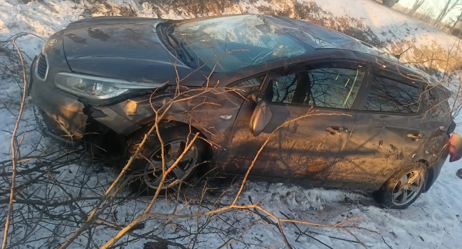 В ДТП в Климовском районе ранены два пассажира легковушки