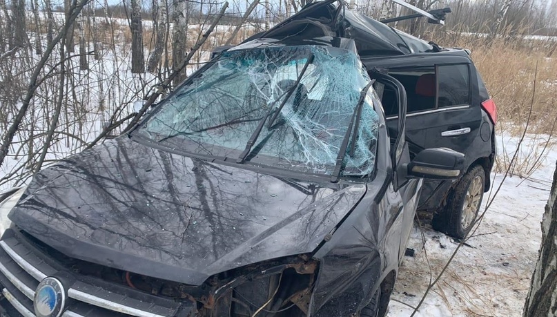 В Жирятинском районе водитель Geely MK-Cross погиб в ДТП