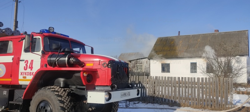 Пожар в доме в Жуковке унес жизнь его хозяина