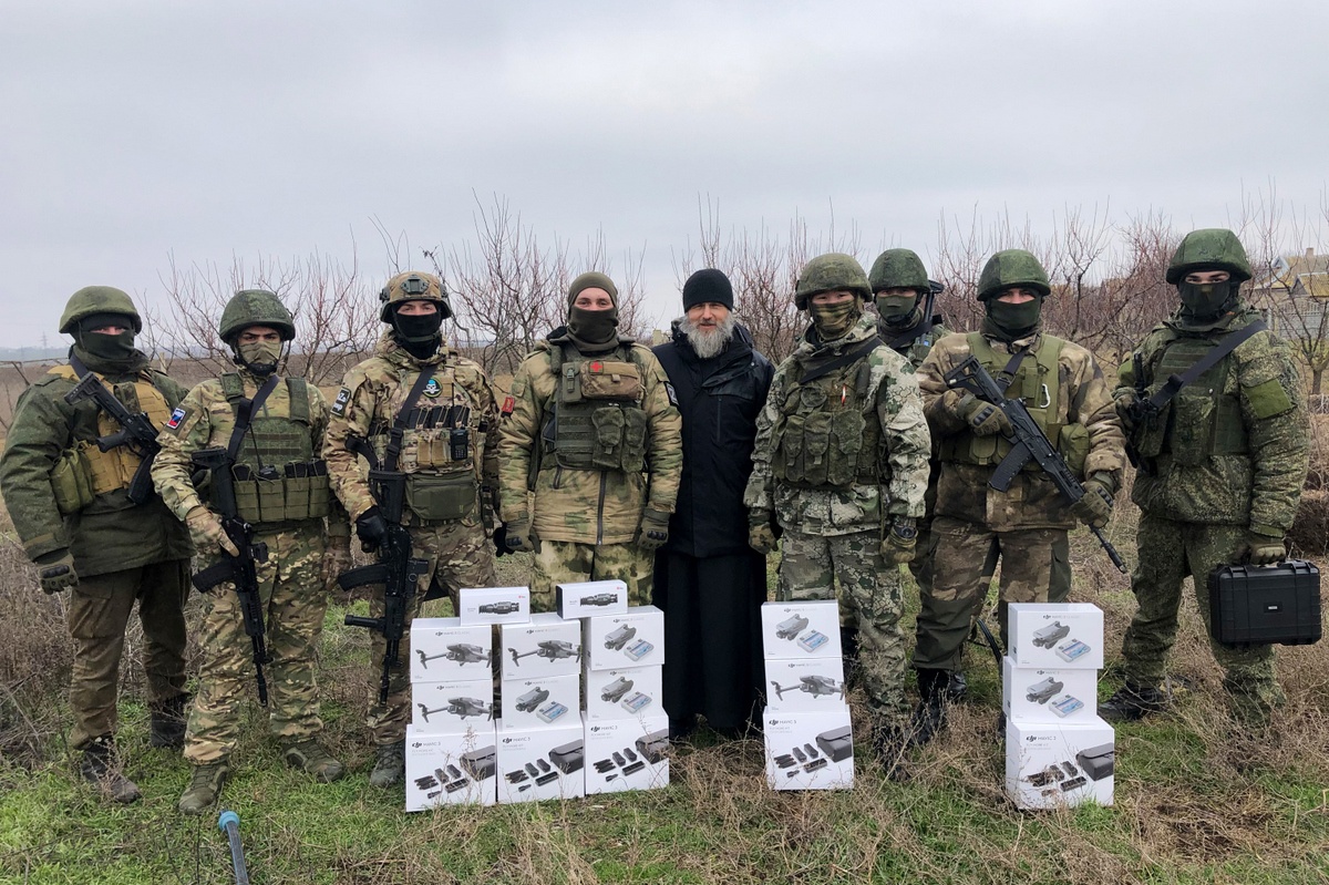 Клирики Брянской епархии посетили военных в зоне СВО на Украине