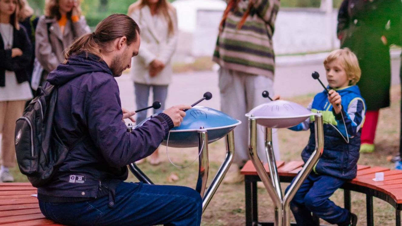 В брянском парке открыли новую Звуковую Полянку