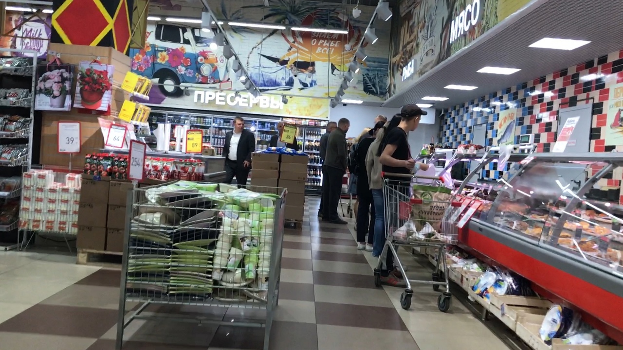 В брянском гипермаркете не слышали о карантине из-за чумы