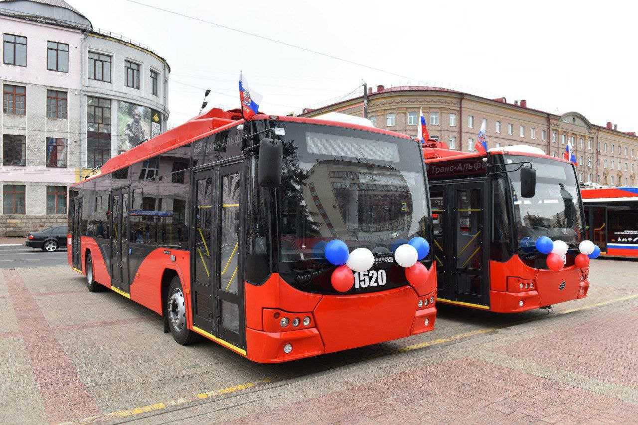 В Брянск получил еще 19 троллейбусов ко Дню города