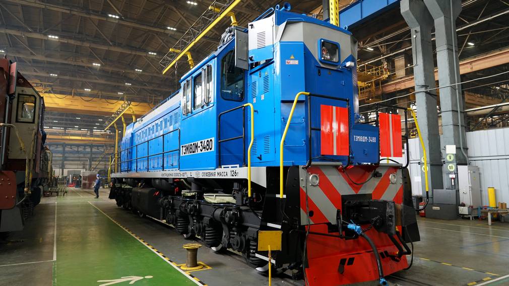 Брянский машиностроительный завод поставил маневровый тепловоз в Казахстан