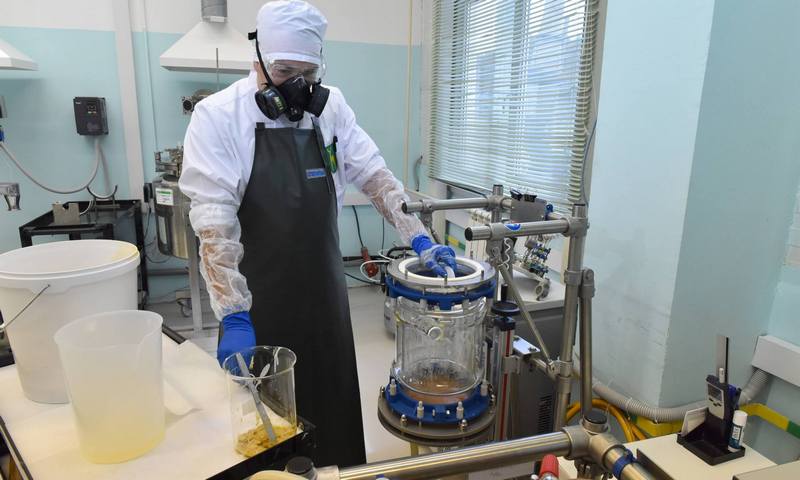 В России появится еще одно инновационное химическое производство