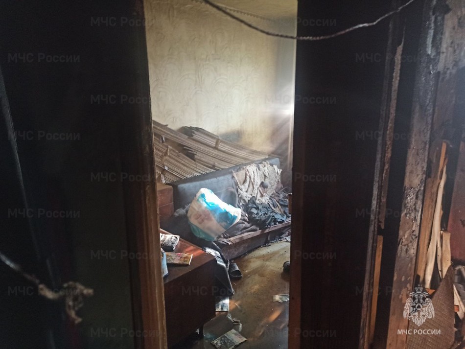 Пожар в Карачеве — пострадал 1 человек, эвакуированы 15