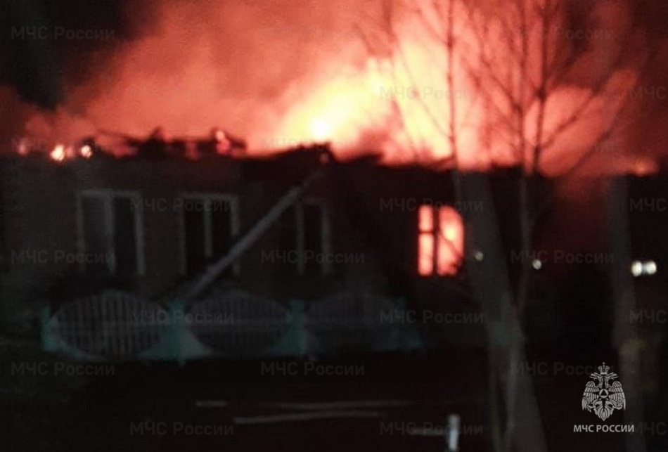При пожаре в Карачевском районе погиб 65-летний мужчина
