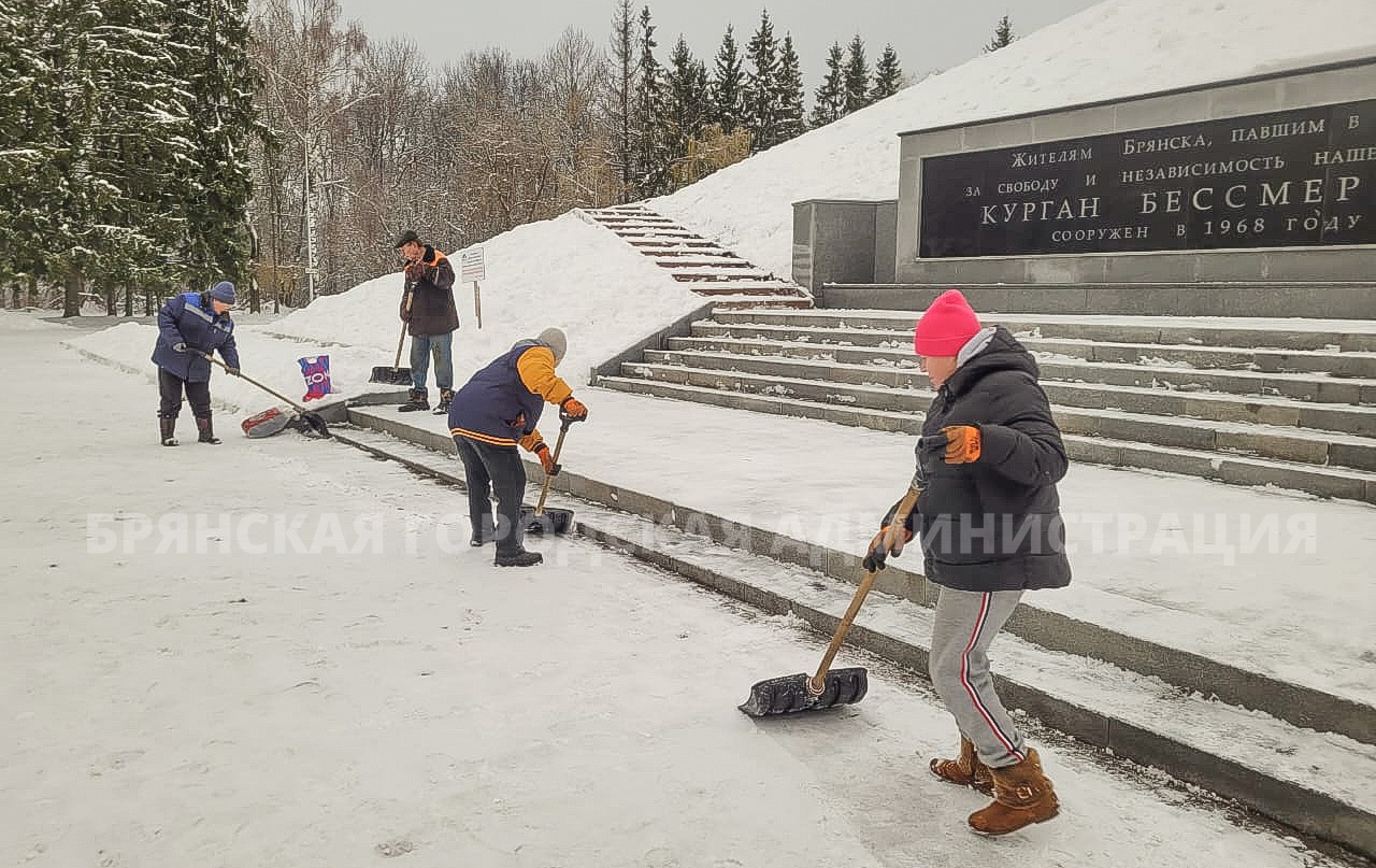 За выходные в Брянске вывезли более 900 тонн снега