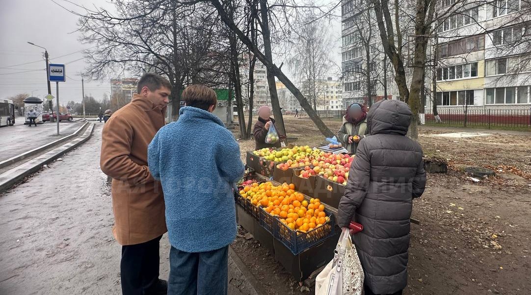 В Бежицком районе Брянска наказали уличных торговцев