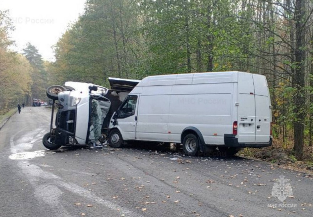 Погибшего в ДТП под Навлей вытаскивали из покореженного автомобиля спасатели