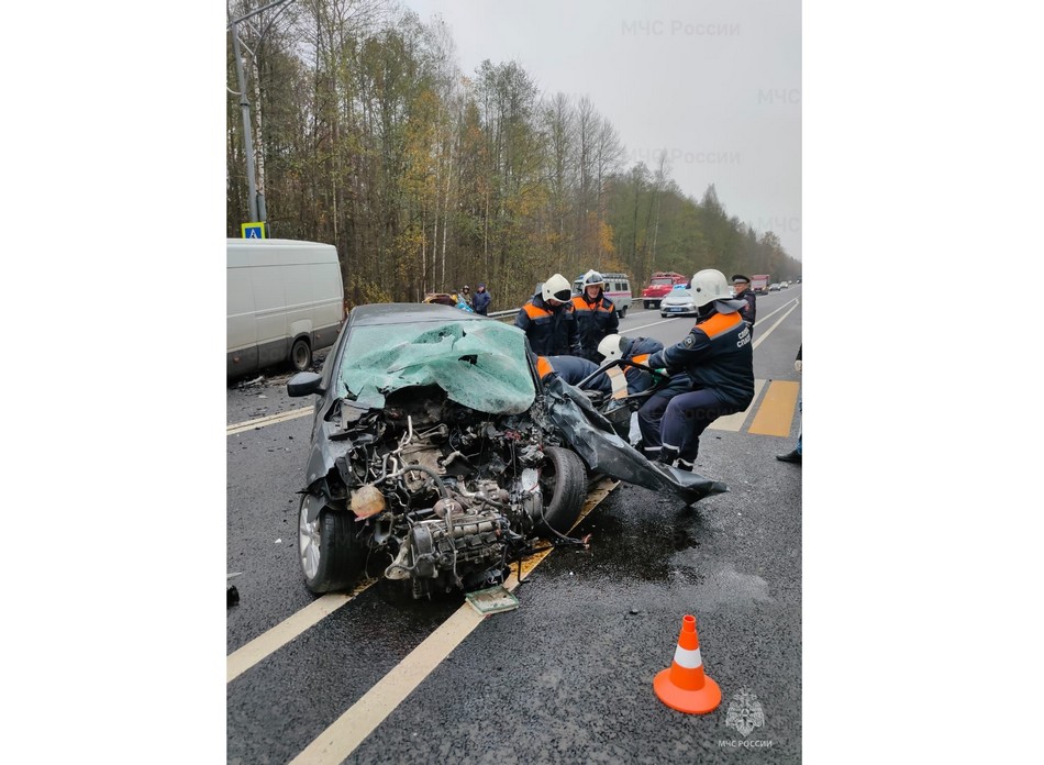 Погибших в ДТП под Брянском вырезали из автомобиля