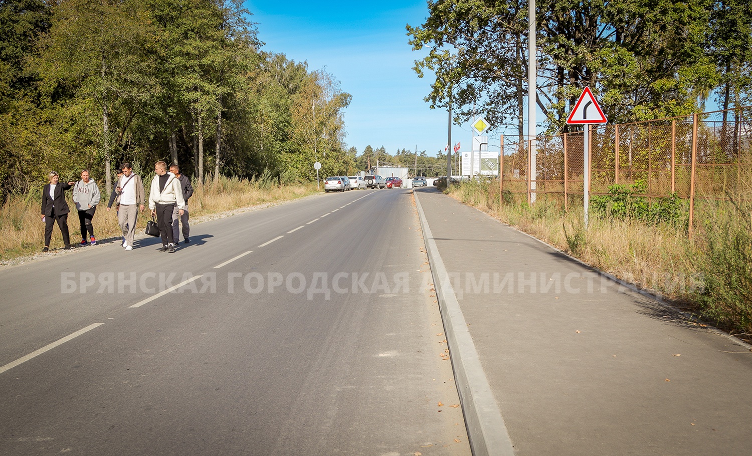 В Брянске новая дорога к военному госпиталю не прошла проверку