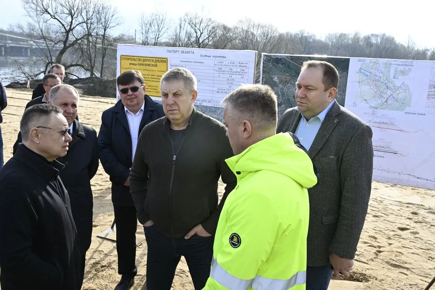 Богомаз: глава Минстроя России Ирек Файзуллин изучил ситуацию на Брянщине