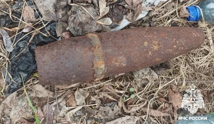 Старый артснаряд стал причиной активизации спасателей и сапёров в Брянске