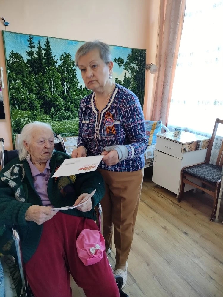 Новозыбковскую долгожительницу Викторию Бинкину поздравил с Днём Победы Владимир Путин