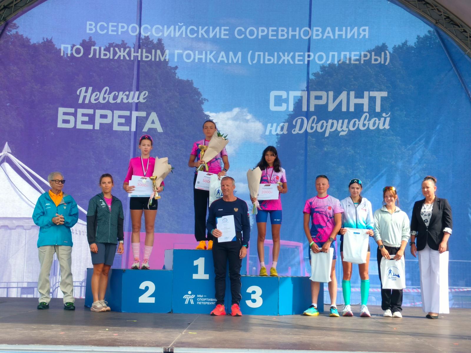 Брянская лыжница Дарья Хайдукова победила на соревнованиях «Невские берега» в Санкт-Петербурге