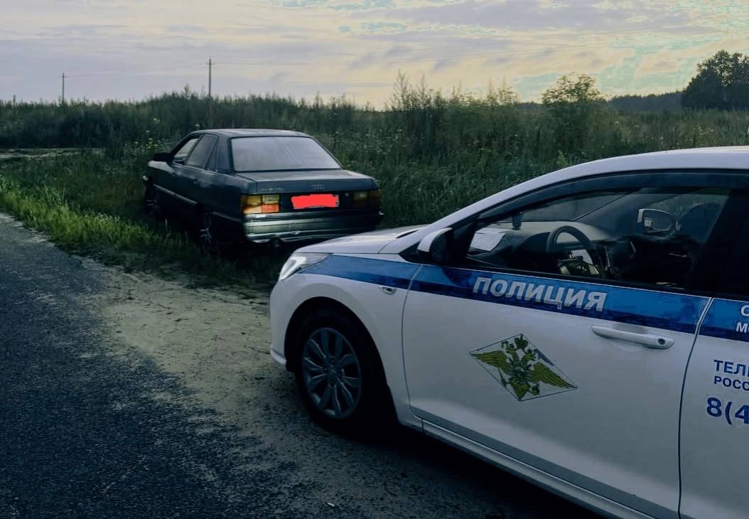 На Брянщине 2 июля поймали пьяного подростка за рулём