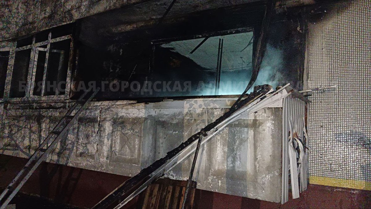 В Советском районе Брянска 7 октября загорелась квартира